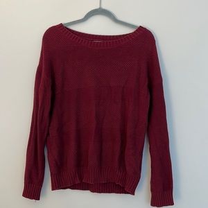 Maroon Tobi Sweater